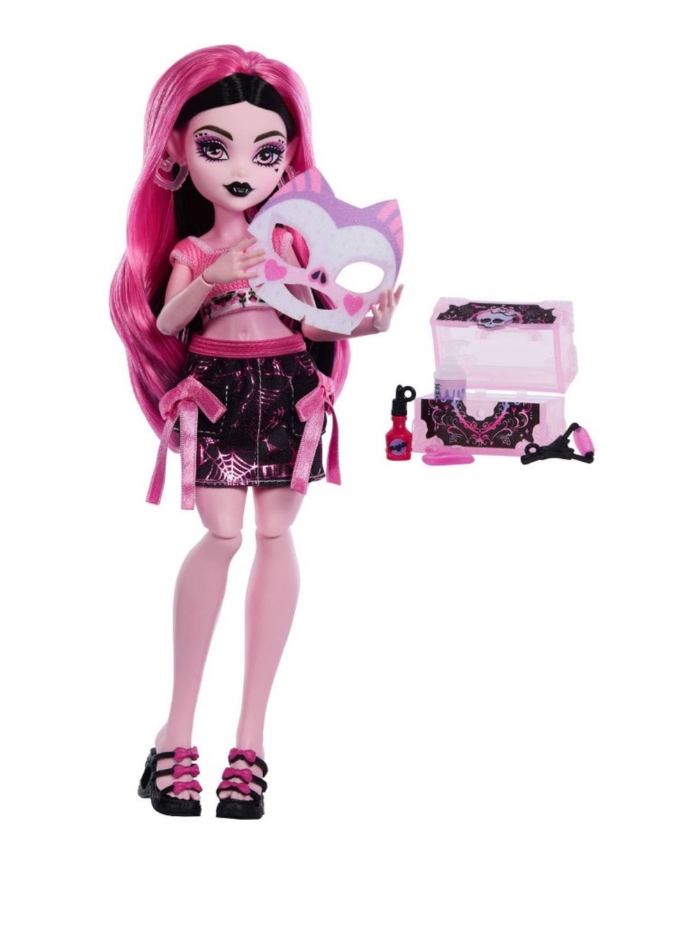Monster High Self-Scare Secrets Draculaura
Fashion Doll with 13 Accessories NEW